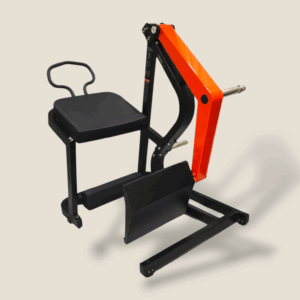 Weightcraft Orange Series Rear Kick Machine – Plate Loaded Glute Trainer