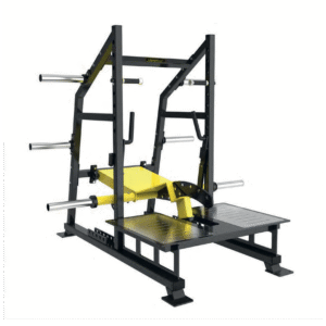 Weightcraft belt squat machine with plate-loaded design for lower-body training without spinal compression